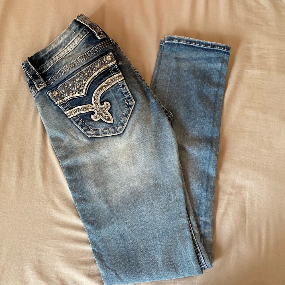 Rock revival skinny jeans